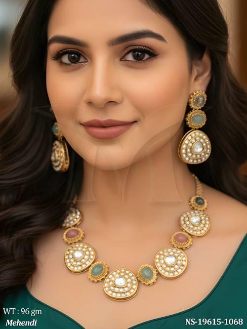 ethnic-mehendi-polish-kundan-statement-necklace-set