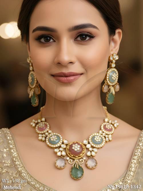 luxury-mehendi-polish-kundan-wedding-necklace-set