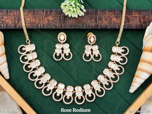 Elegant Kundan Statement Necklace Set for Women