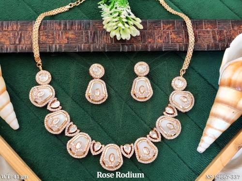 Traditional Kundan Party Wear Necklace Set