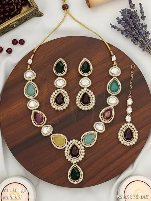 designer-full-stone-kundan-necklace-set-mehendi