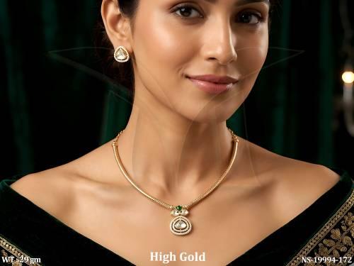 Traditional Lightweight Kundan Necklace Set