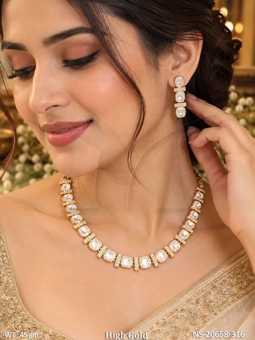 High Gold Kundan High Gold Designer Necklace Set
