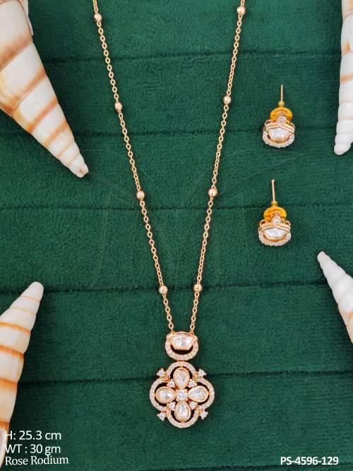 kundan-designer-full-stone-rose-rodium-polish-party-wear-pendant-set-