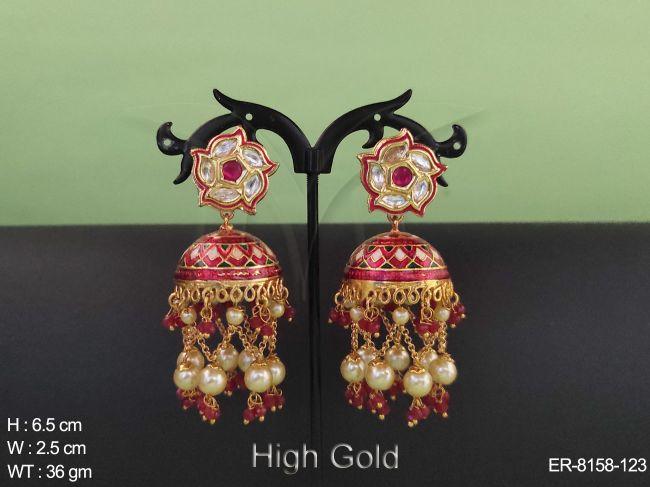 ER-8158-123-RUBY GREEN
