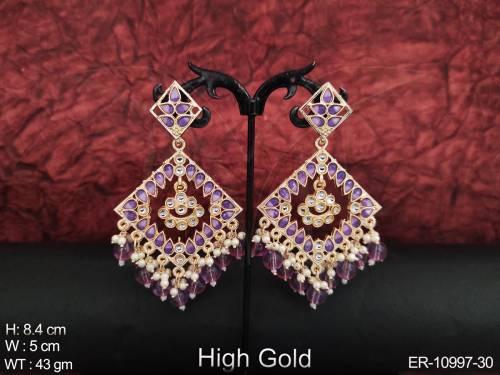 beautiful-clustered-pearl-meenakari-design-fancy-party-wear-long-earring