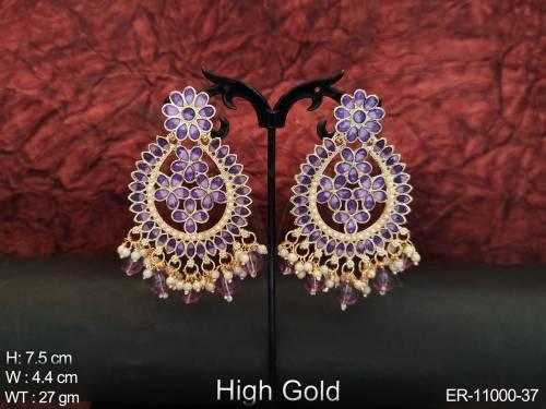 high-gold-polish-designer-meenakari-design-party-wear-fancy-style-long-dangler-earring-