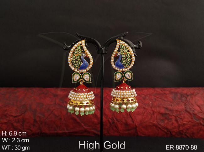 ER-8870-88-RUBY PARROT GREEN