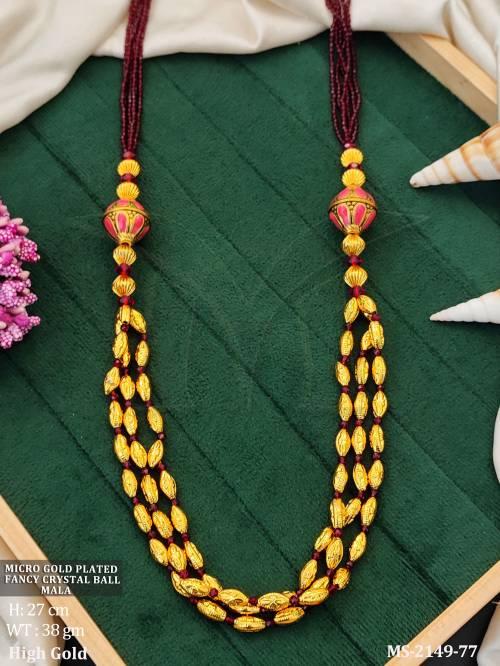 fancy-gold-plated-leaf-beads-mala-necklace-