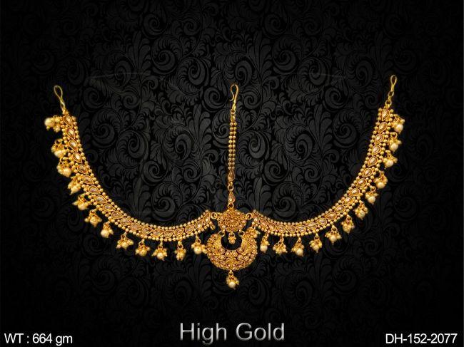 Multi Chain Chokor Designer Dulhan Set — DH-152-2077