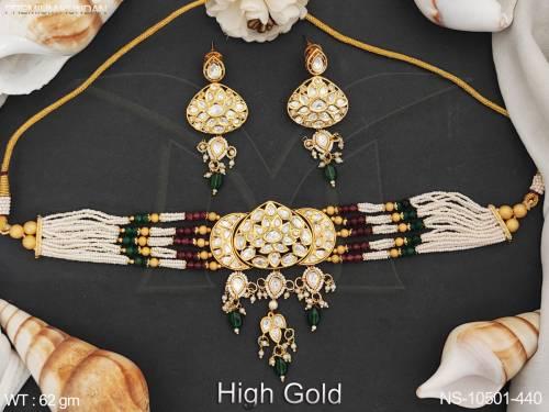 designer-fancy-style-high-gold-polish-party-wear-kundan-choker-necklace-set-