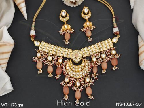 designer-fancy-style-kundan-jewellery-high-gold-polish-party-wear-choker-kundan-necklace-set-