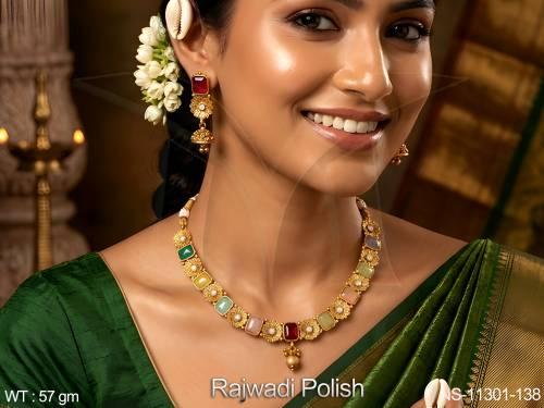 rajwadi-polish-kemp-jewelry-flower-design-beautiful-kemp-necklace-set-
