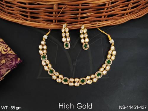 kundan-stones-fancy-design-party-wear-high-gold-polish-kundan-necklace-set