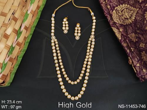 high-gold-polish-2-layer-kundan-stones-paty-wear-beautiful-fancy-design-long-kundan-necklace-set-
