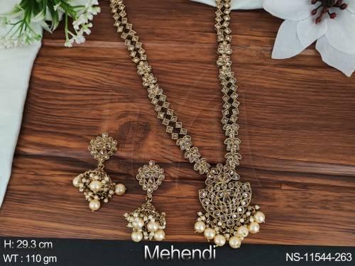 antique-jewellery-beautiful-design-mehendi-polish-party-wear-necklace-sets-