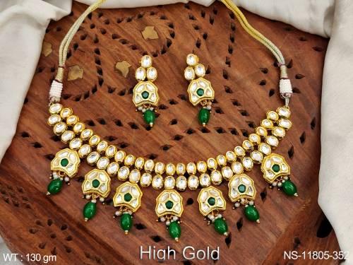 kundan-jewellery-high-gold-fancy-style-necklace-set-