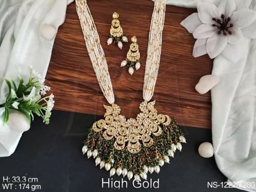 beautiful-pendant-high-gold-polish-designer-fancy-style-long-antique-jewellery-necklace-set-
