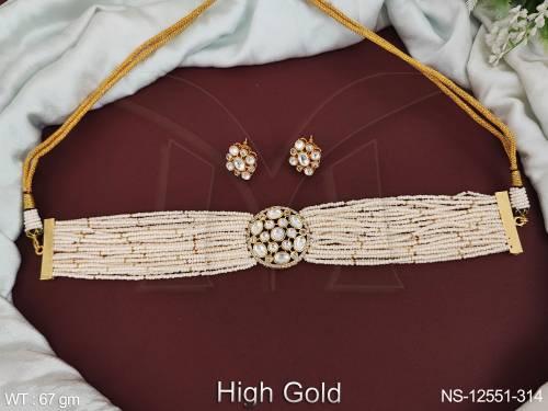 high-gold-polish-fancy-design-kundan-stones-kundan-jewellery-beaded-choker-style-necklace-set