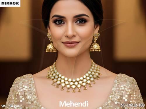 antique-jewellery-full-stone-mehendi-polish-party-wear-necklace-set-
