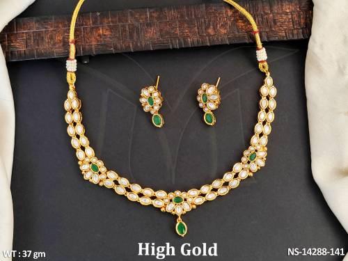 designer-antique-jewellery-high-gold-polish-party-wear-necklace-set-