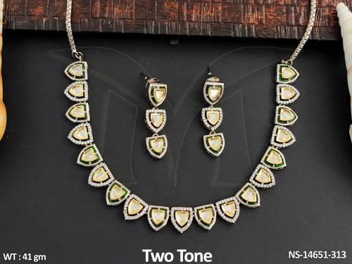 kundan-two-tone-polish-full-stone-party-wear-necklace-set-