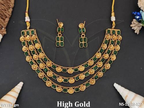 designer-antique-jewellery-high-gold-polish-ultimate-elegance-necklace-set-