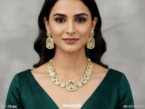 antique-jewellery-mehendi-polish-designer-necklace-set-
