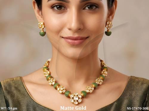 designer-matte-gold-polish-full-kemp-stone-party-wear-necklace-set-
