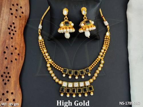 antique-jewellery-high-gold-polish-fancy-full-stone-party-wear-necklace-set-