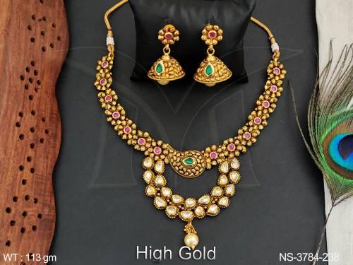 triangular shape online imitation necklace detail