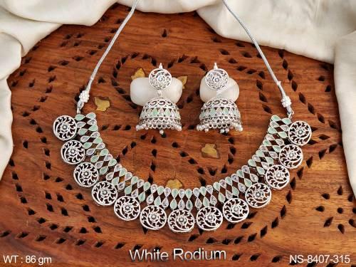 Beautiful Antique Full stones Designer Party wear Choker Style Necklace Set