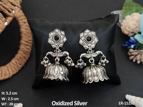 oxidized-jewellery-designer-full-stone-party-wear-earrings-