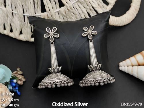 Oxidized Jewellery Designer Party Wear Earrings 
