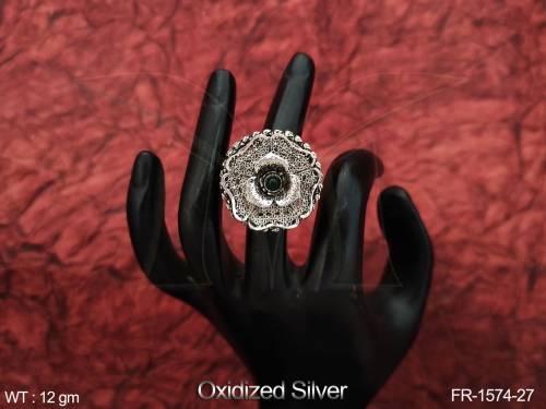 designer-fancy-style-oxidised-silver-polish-party-wear-oxidised-jewellery-finger-ring-