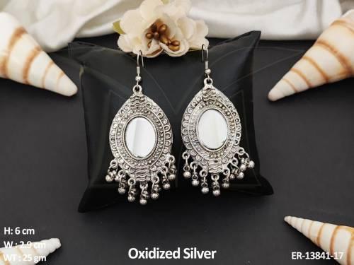 fancy-design-party-wear-beautiful-antique-style-oxidised-silver-polish-designer-long-dangler-oxidised-earring-