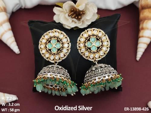 oxidized-jewellery-beautiful-designer-party-wear-earrings-