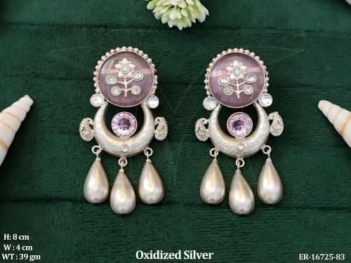 oxidized-jewellery-full-stone-design-party-wear-earrings-