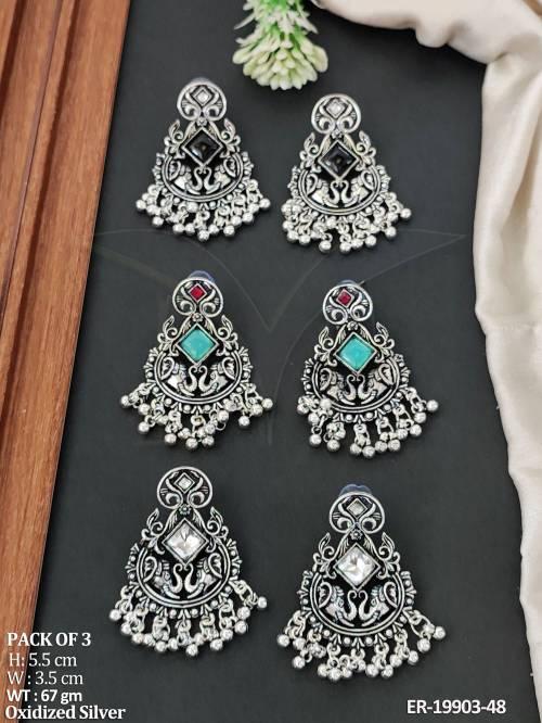 antique-oxidized-stone-earrings-combo-for-women