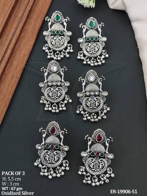 antique-oxidized-stone-drop-earrings-combo