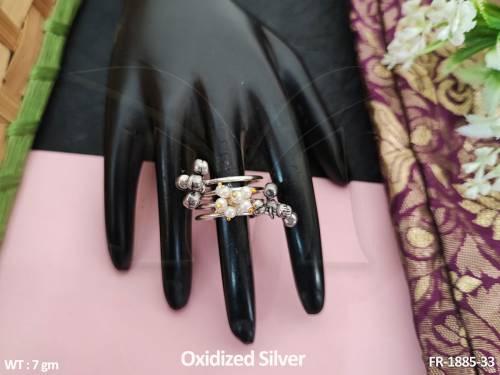 oxidized-jewelry-new-trending-collection-oxidized-silver-polish-designer-fancy-finger-ring-