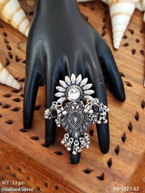beautiful-oxidized-silver-full-stone-fancy-style-finger-rings-