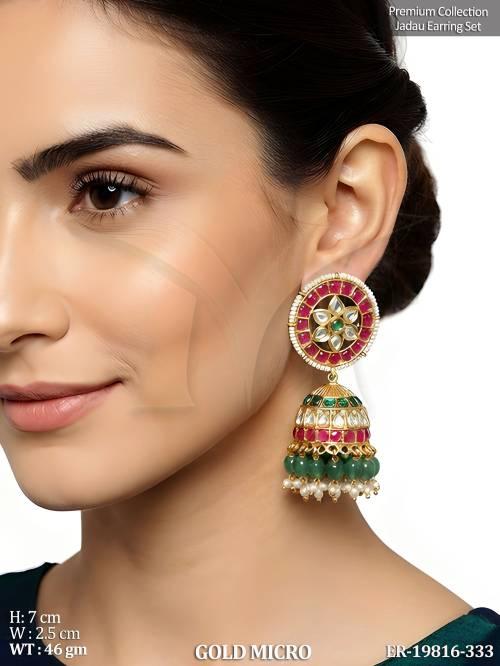 premium-jadau-jhumka-earrings-gold-micro-ruby-emerald-design