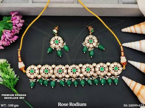 premium-kundan-rose-rodium-with-full-stone-necklace-set-