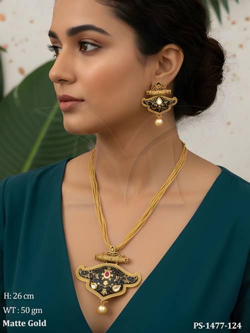 meenakari-designer-high-gold-polish-beautiful-long-pendant-set