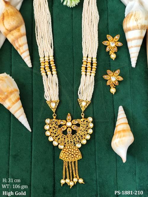 Half Circle Online Designer Pendant Set — PS-1881-210