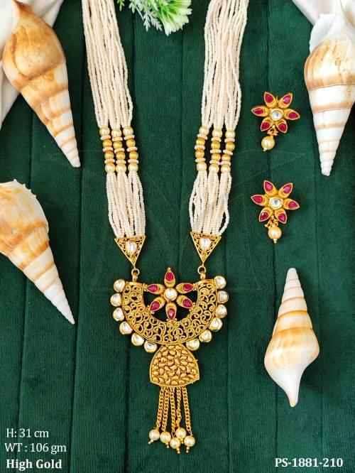 Half Circle Online Designer Pendant Set — PS-1881-210