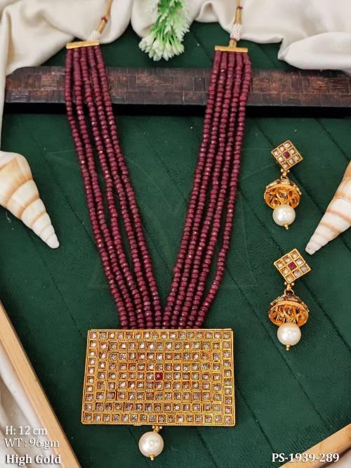 Chokor Shape Designer Pendant Sets — PS-1939-289