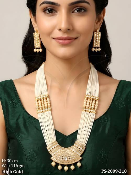 long designer style traditional pendant detail