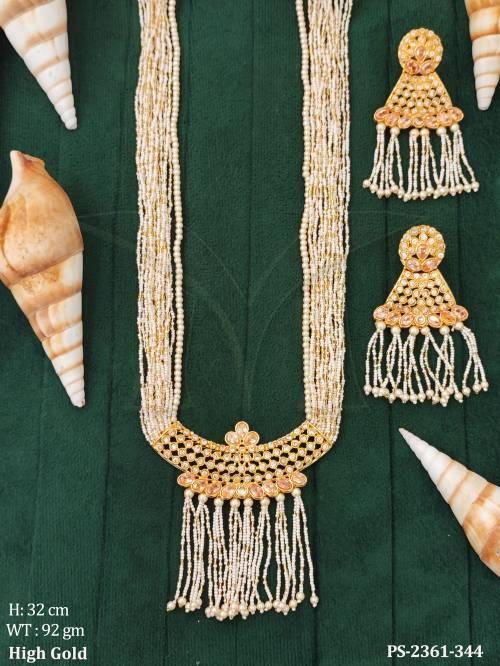 Traditional heavy design antique pendant set